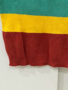 Women Multi Color Winter Top