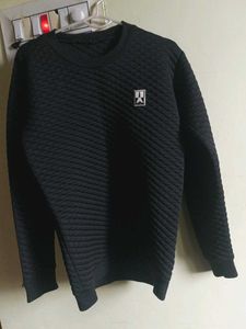 Black Sweatshirt For Man