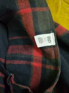 Soft Plaid Ruffle Dress bust 34