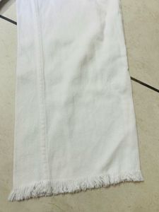 White Wide Leg Jeans
