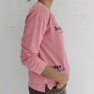 Pink Graphic Long Sleeve Tee