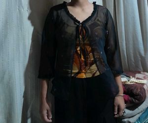Tank Top And Cardigan