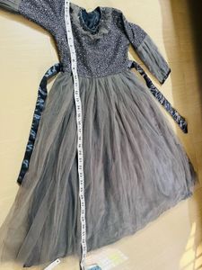 Elegant Grey Dress