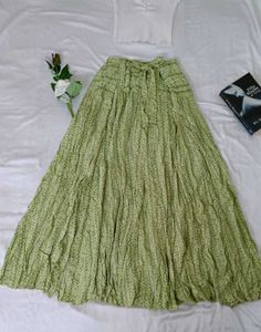 Ethnic Bandana Print Skirt