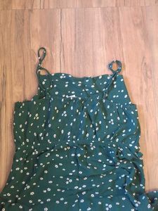 Floral Green Sundress