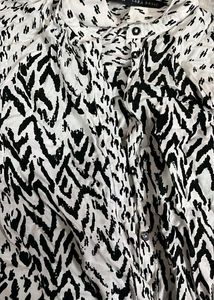 Zara Basic Animal Print Shirt
