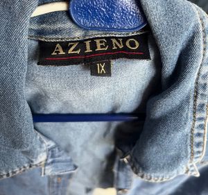 AZIENE Denim Jacket