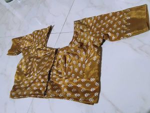 Simply Superb Golden Blouse