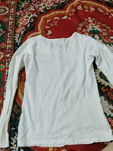 Cute White Graphic Tee