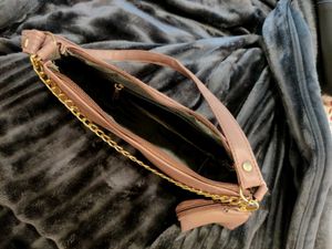 Stylish Pink Handbag with Chain