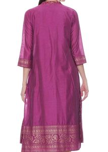 Elegant Purple Kurta