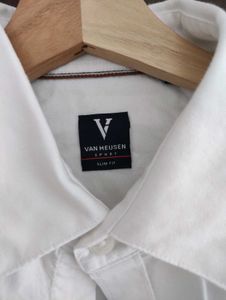 Van Heusen White Shirt For Men, 40