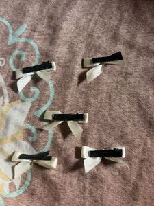 Mini Bow Hair Clips