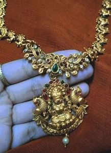 Antique Lakshmi Haram Long Size