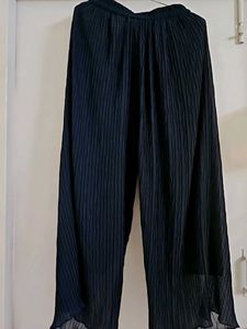 Pleated Wide Leg Pants