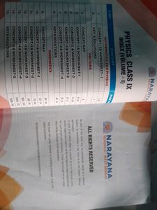 Jee Physics Class 9 Vol - 1