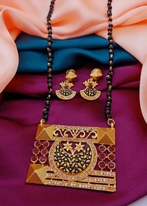 Bhara Antiq Mait Plated Taridional Mangak Sutra