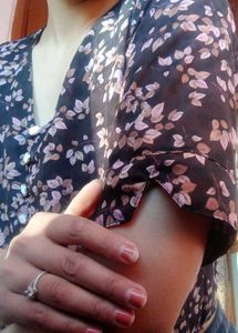 Floral Print Top For Women