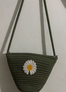 Cute Green Sling Bag