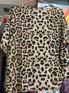 Tiger Print Top