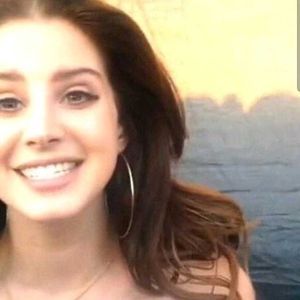 lana del rey hoops silver