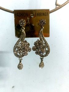 Sparkling Dangle Earrings