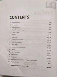 PHYSICS 42 Year's Chapter wise Topicwise Solved Papers IIT JEE MAIN ADVANCED By DC Pandey