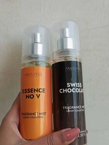 Pack Of 4 Paradyse Fragrance Mists -luxury