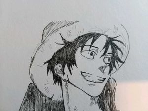 One Piece Luffy Fan Art