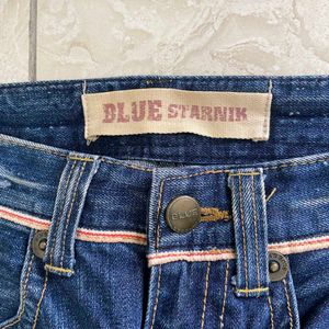 Blue Straight Jeans