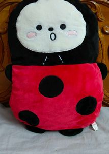 Ladybug Plush Pillow