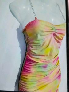 MULTI COLOURED BODYCON