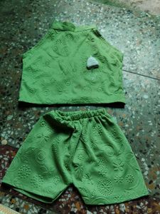 Cute Green Kids Outfit