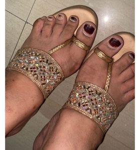 Mochi Embellished Wedge Heels Sandals 👡