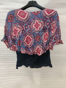 Cape Model Top With Black Inside