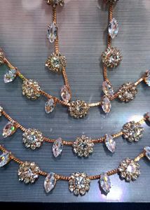 Ad Necklace Set With Small Earrings