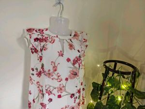 Premium Floral Print Top