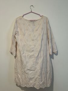 White Shift Dress