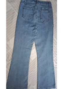 Flared Denim Jeans