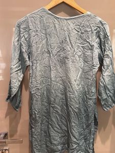 Ombre Chikankari Kurti