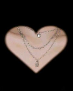 Combo Layered Jewellery | Golden &amp; Silver Necklace