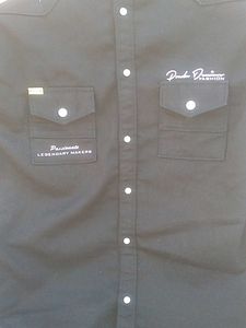 Stylish Black Denim Shirt