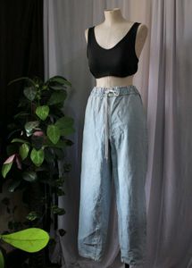 Light Wash Denim Pants