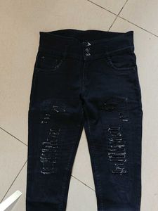 Ripped Black Jeans