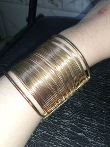 Multiple Wired Cuff Bangle.
