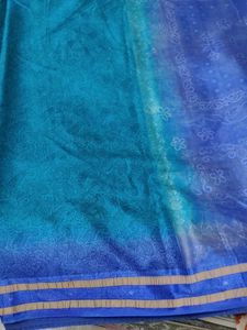 Elegant Blue Saree