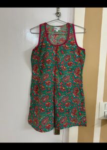 Short Floral Kurti