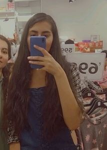 crop top and dungree