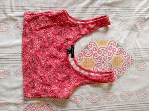Paisley Print Tank Top