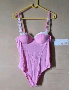 Padded Pink Bodysuit